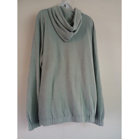 Madewell Terry Cloth Quarter-Zip Mens Hoodie Sweatshirt Size L - Picture 5 of 7